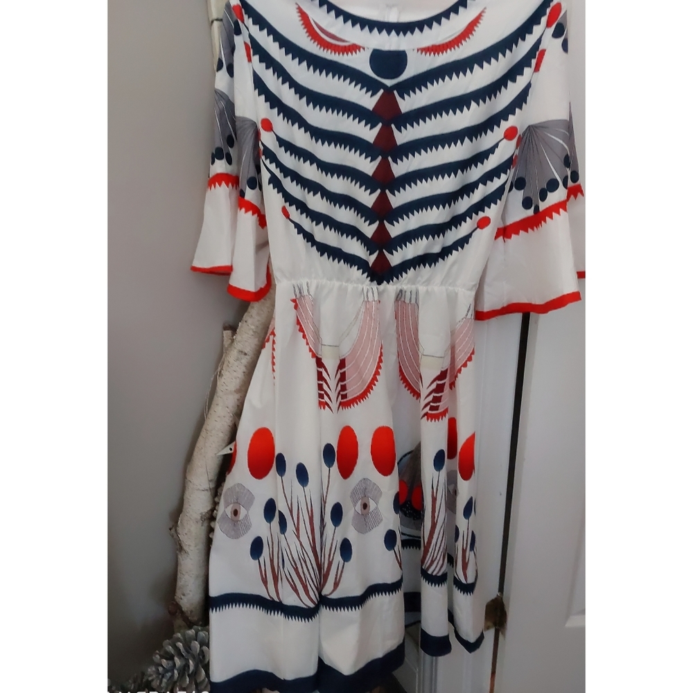 Indigenous printed dress